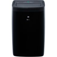 LG - 450 Sq. Ft. Smart Portable Air Conditioner - Black
