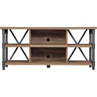 Twin Star Home - Irondale Open Architecture TV Stand for TVs up to 60 inches - Autumn Driftwood