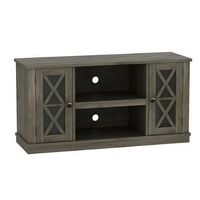 Twin Star Home - TV Stand for TVs up to 55&quot; - Spanish Gray
