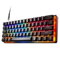 SteelSeries - Apex 9 Mini 60% Wired Optical OptiPoint Adjustable Actuation Switch Gaming Keyboard...