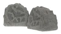 Sonance - RK63 - Rocks  6-1/2&quot; 2-Way Outdoor Speakers (Pair) - Granite