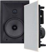 Sonance - VP66 RECTANGLE - Visual Performance 6-1/2&quot; Rectangle  2-Way In-Wall Speakers (Pair) - P...