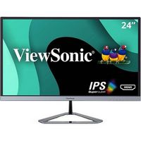 ViewSonic - VX2476-SMHD 23.8&quot; IPS LCD FHD Monitor (DisplayPort VGA, HDMI) - Black