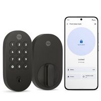 Yale - Smart Lock with Matter, Designed for Google Home; Electronic Deadbolt with Pushbutton Keyp...