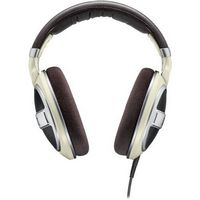 Sennheiser - HD 599 Wired Open Back Over-the-Ear Headphones HD 5 - Brown/Ivory/Matte Metallic