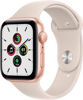 Apple Watch SE (1st Generation GPS) 44mm Gold Aluminum Case with Starlight Sport Band - Gold