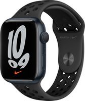 Apple Watch Nike Series 7 (GPS) 41mm Midnight Aluminum Case with Anthracite/Black Nike Sport Band...