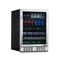 NewAir - 177-Can Built-In Beverage Cooler with Precision Temperature Controls and Adjustable Shel...