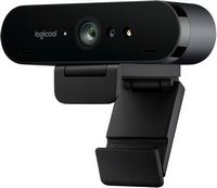 Logitech - 4K Pro 4096 x 2160 Webcam with Noise-Canceling Mic - Black