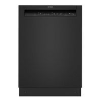 Bosch - 300 Series 24&quot; Front Control Smart Built-In Stainless Steel Tub Dishwasher with 3rd Rack ...