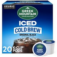 Green Mountain Coffee - GM ICED Black Cold Brew, 20ct