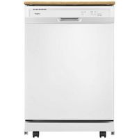 Whirlpool - 24&quot; Front Control Tall Tub Portable Dishwasher - White