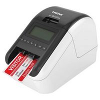Brother - QL-820NWB Professional Thermal Label Printer with Multiple Connectivity Options - White...