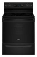Whirlpool - 5.3 Cu. Ft. Freestanding Electric Range with Air Cooking Technology and Steam Clean -...