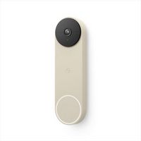 Google - Nest Wi-Fi Video Doorbell - Battery Operated - Linen