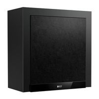 KEF - T Series 10" 250W Subwoofer - Black