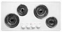 Frigidaire - 36&quot; Built-In Electric Cooktop - White