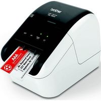Brother - QL-800 High-Speed Thermal Label Printer - White/Black