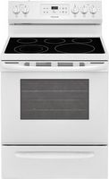 Frigidaire - 5.3 Cu. Ft. Self-Cleaning Freestanding Electric Range - White
