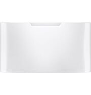 GE - 16” Laundry Pedestal with Storage Drawer for Select Washers and Dryers - White