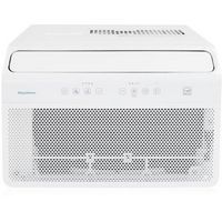 Keystone - 350 Sq. Ft 8,000 BTU Window Mounted Inverter Air Conditioner with 7,000 BTU Heater Sup...
