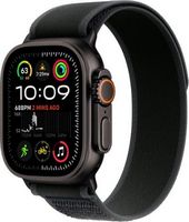 Apple Watch Ultra 2 (GPS+Cellular) 49mm Titanium Case with Black Trail Loop - M/L - Black - (2024)