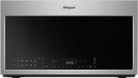 Whirlpool - 1.9 Cu. Ft. Convection Over-the-Range Microwave with Sensor Cooking - Stainless Steel