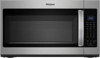 Whirlpool - 1.9 Cu. Ft. Over-the-Range Microwave with Sensor Cooking - Stainless Steel