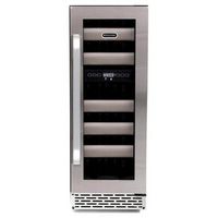 Whynter - Elite 17-Bottle Wine Refrigerator - Stainless Steel