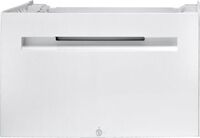 Laundry Pedestal with Storage Drawer for Bosch 300 and 500 Series Dryers - White