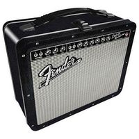 Aquarius - Fender Tolex Tin Lunch Box - Black