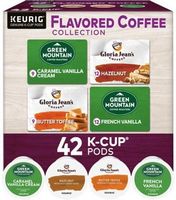 Keurig - Green Mountain Coffee - Flavored Coffee Collection K-Cup Pods (42-Pack)