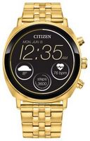 Citizen - CZ Smart 41mm Unisex Stainless Steel Casual Smartwatch with IP Stainless Steel Bracelet...