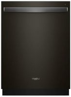 Whirlpool - 24&quot; Built-In Dishwasher - Black Stainless Steel