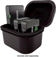 RØDE - CHARGECASE + Lithium Ion Battery Charging Case For The Wireless Go (Gen 3) - Black