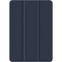 SaharaCase - Folio Case for Samsung Galaxy Tab S8 - Clear/Navy Blue