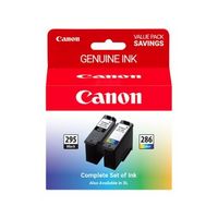 Canon - PG-295/CL-286 Standard Yield Ink Cartridges (2-Pack) - Black/Tri-color