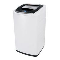 Black+Decker - Small Portable Washer,Portable Washer 0.9 Cu. Ft. with 5 Cycles, Transparent Lid &amp;...