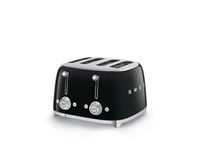 SMEG - TSF03 4-Slice Wide-Slot Toaster - Black