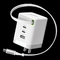 ReTrak - 100W USB-C Wall Charger - White