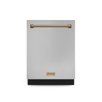 Gordon Ramsay Series by THOR Kitchen 24 Inch Dishwasher with Bronze Hardware - Stainless Steel