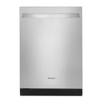 Whirlpool - Quiet Dishwasher with 3rd Rack .- Fingerprint Resistant - Stainless Steel