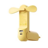 Jisulife - HANDHELD FAN LIFE8 - Light Yellow
