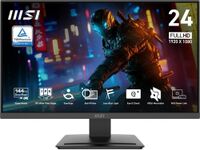 MSI - PRO MP243L E14 24" FHD IPS 144Hz 1ms Adaptive-Sync HDR Ready (HDMI,VGA) - Matte Black