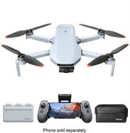 Potensic - ATOM 2 Fly More Combo Drone with Remote Controller - Gray