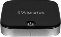 Aluratek - Bluetooth Audio Receiver and Transmitter - Black