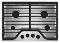 Amana - 30&quot; Built-In Gas Cooktop - Stainless Steel