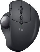 Logitech - MX ERGO Plus Wireless Trackball Mouse with Ergonomic design - Wireless - Graphite