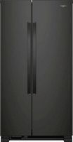 Whirlpool - 21.7 Cu. Ft. Side-by-Side Refrigerator - Black