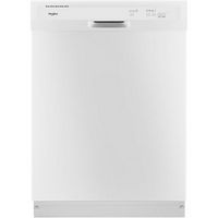 Whirlpool - 24" Front Control Built-In Dishwasher with 55 dBA - White
